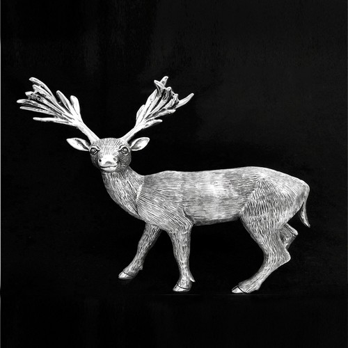 Silver Reindeer